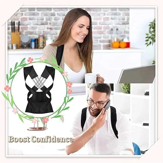 Unisex Posture Corrector Belt – Reduce Back Pain & Improve Posture Fast