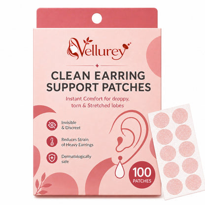✨ Premium Support Patches for Heavy Earrings Pack 100 pcs ✨