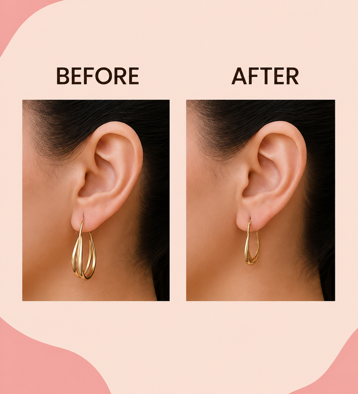 ✨ Premium Support Patches for Heavy Earrings Pack 100 pcs ✨