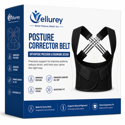 Posture Corrector Belt – Reduce Back Pain & Improve Posture Fast (Men & Women)